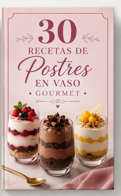 30 Postres en Vaso Gourmet – Guía PDF de recetas fáciles y elegantes