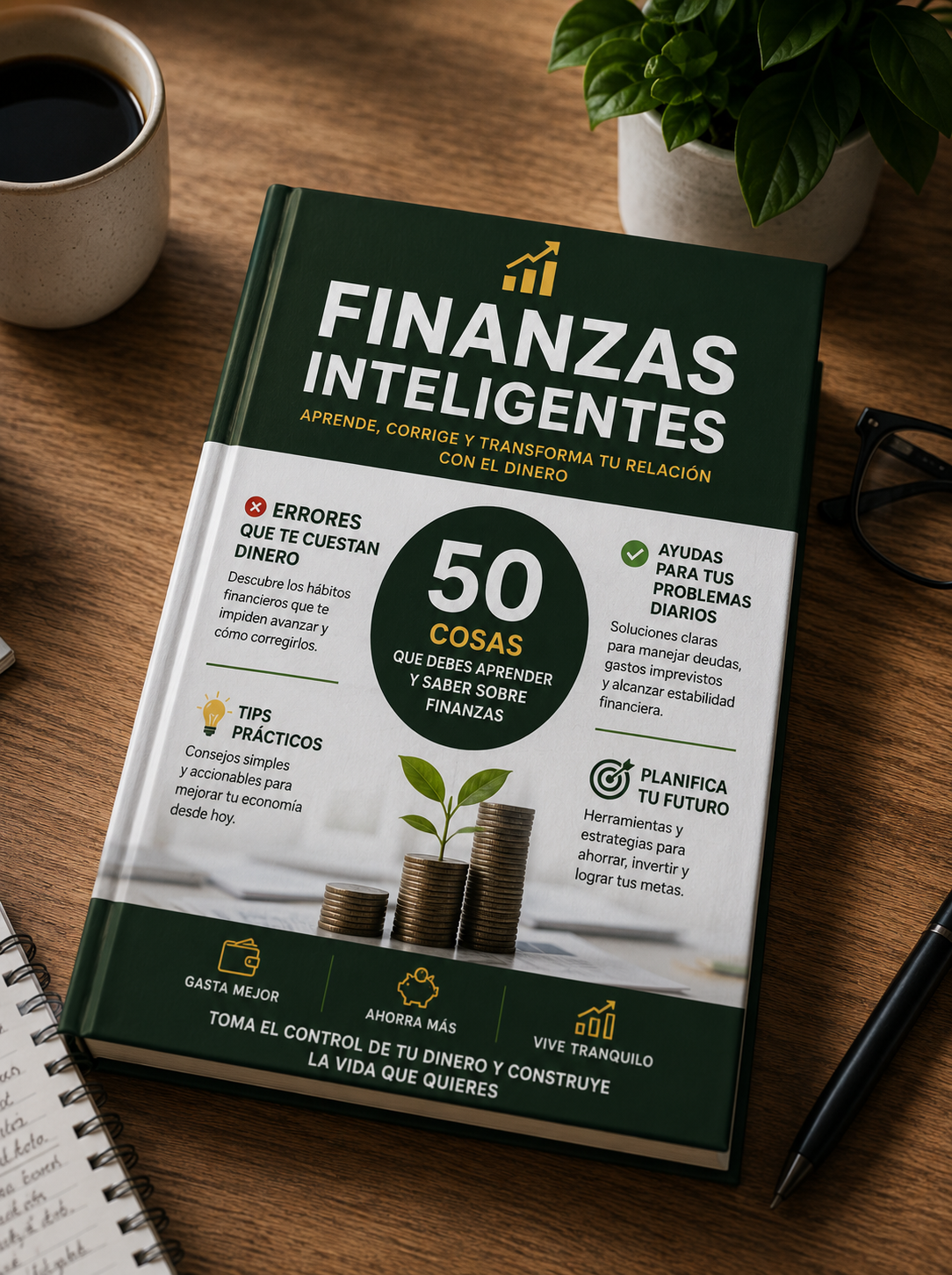 💰 Finanzas Inteligentes – 50 Claves para Transformar tu Relación con el Dinero